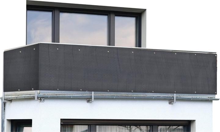 Image du produit Wenko Brise-vue de balcon anthracite Uni (500 cm)