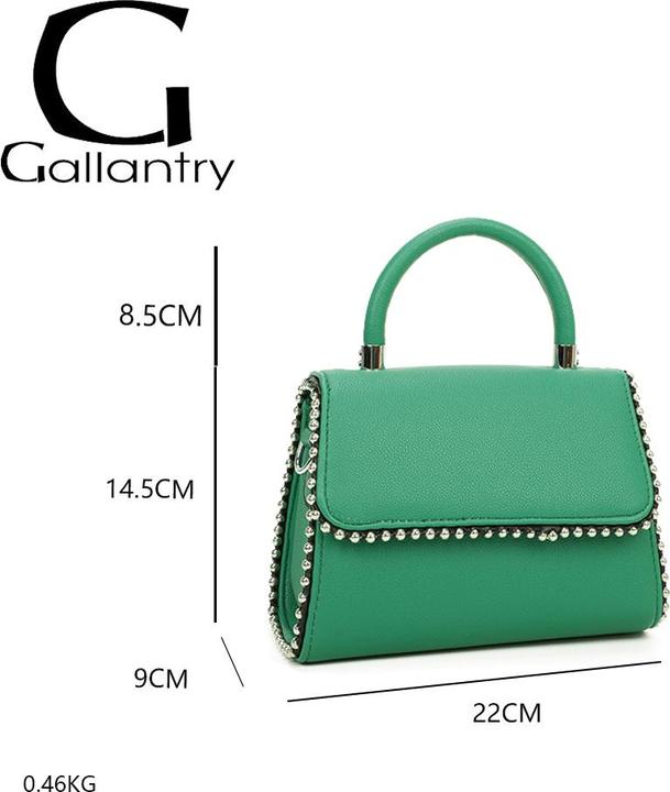 Immagine prodotto Gallantry Borsetta elegante con borchie (15 l)