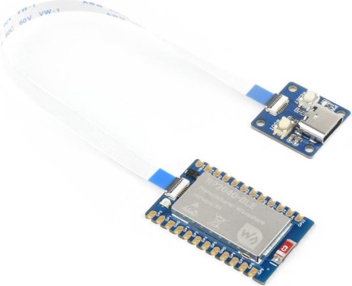 Produktbild WaveShare RP2040-BLE Raspberry Pi Pico basiert mit Bluetooth 5.1