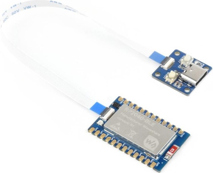 Actual product image WaveShare RP2040-BLE Raspberry Pi Pico based with Bluetooth 5.1