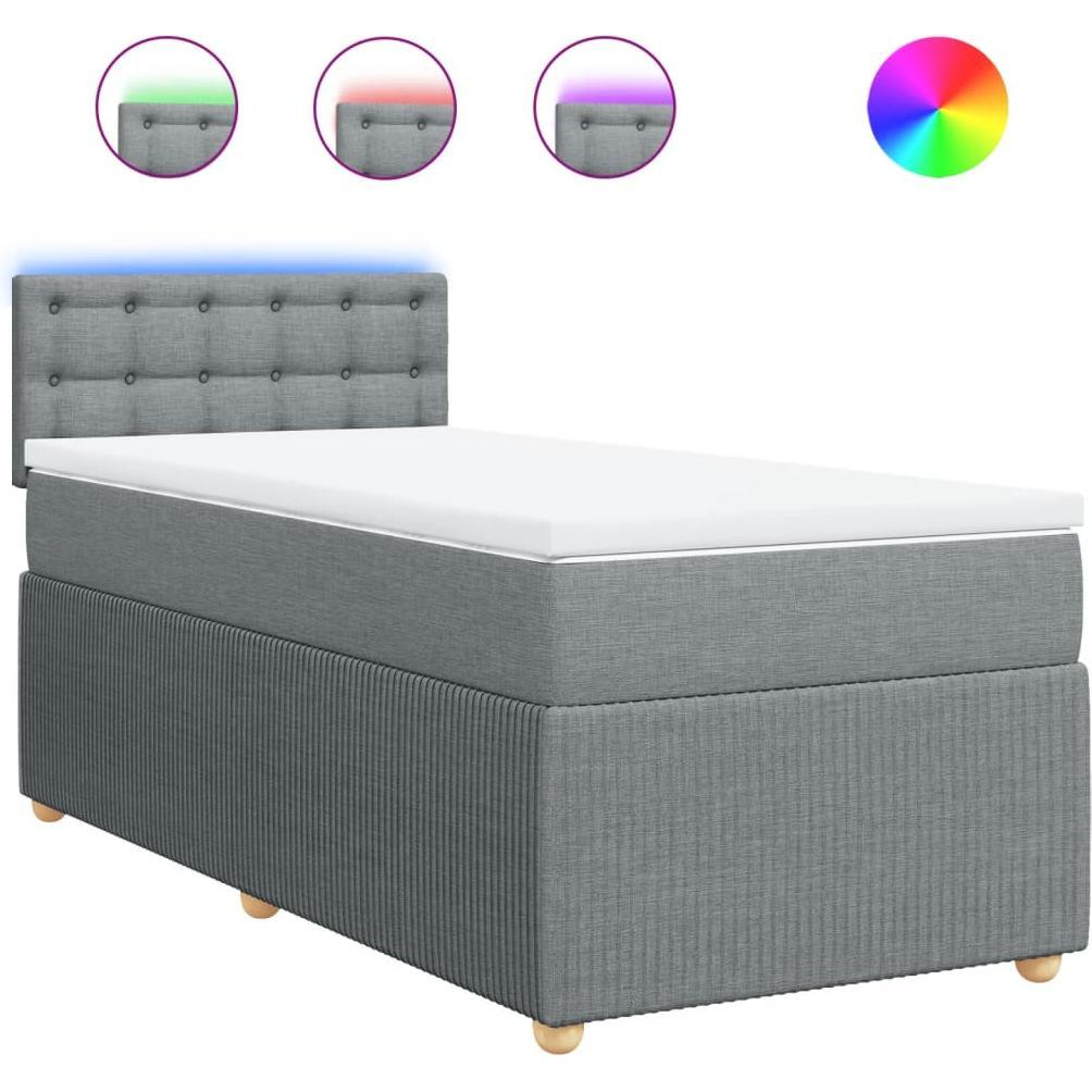 Thumbnail - VidaXL, Bett, Leanora (80 x 200 cm)