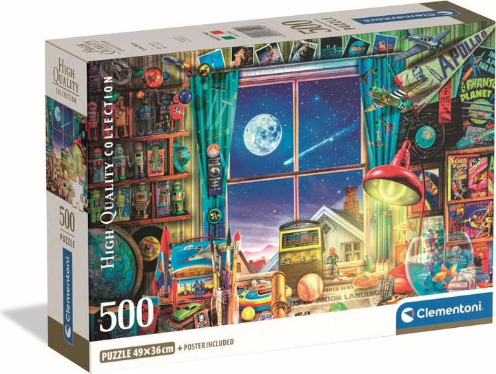 Produktbild Clementoni Puzzle 500 To The Moon (500 Teile)
