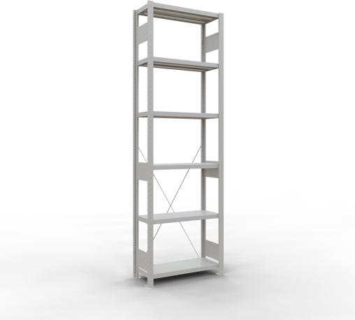 Actual product image Schulte Lagertechnik MULTIplus250 basic racking system with cross braces
