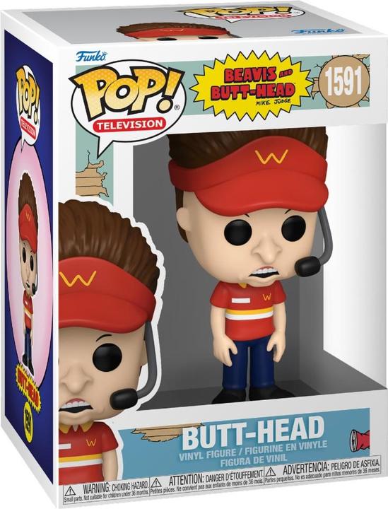 Produktbild Funko Beavis and Butthead POP! TV Vinyl Figur Butt-head 9 cm