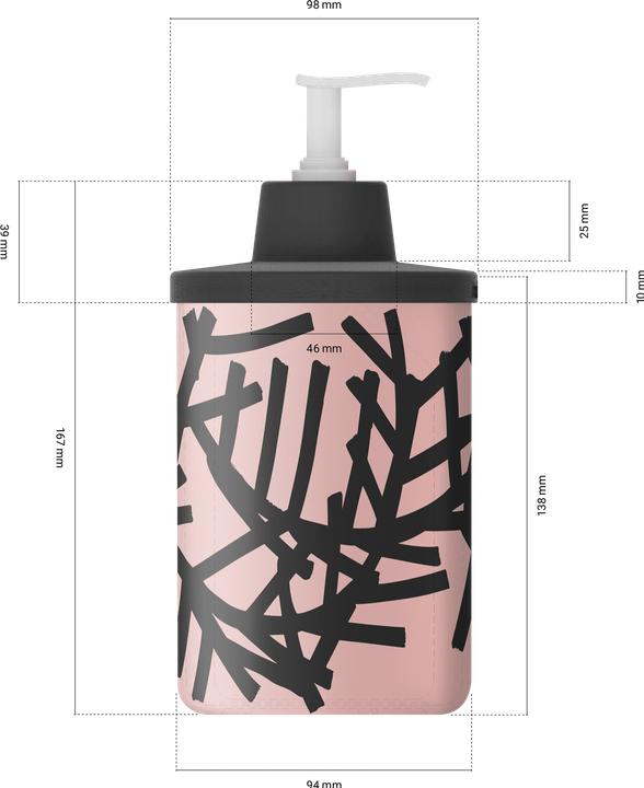Produktbild Sterillium Dispenser MIA flowery grey (2100 ml)
