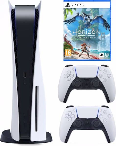 Produktbild Sony Playstation 5 + DS5 Controller + Horizon Forbidden West