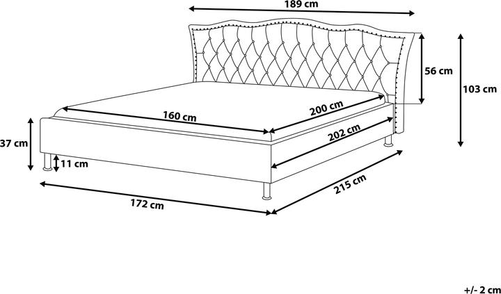 Actual product image Beliani Metz (160 x 200 cm)