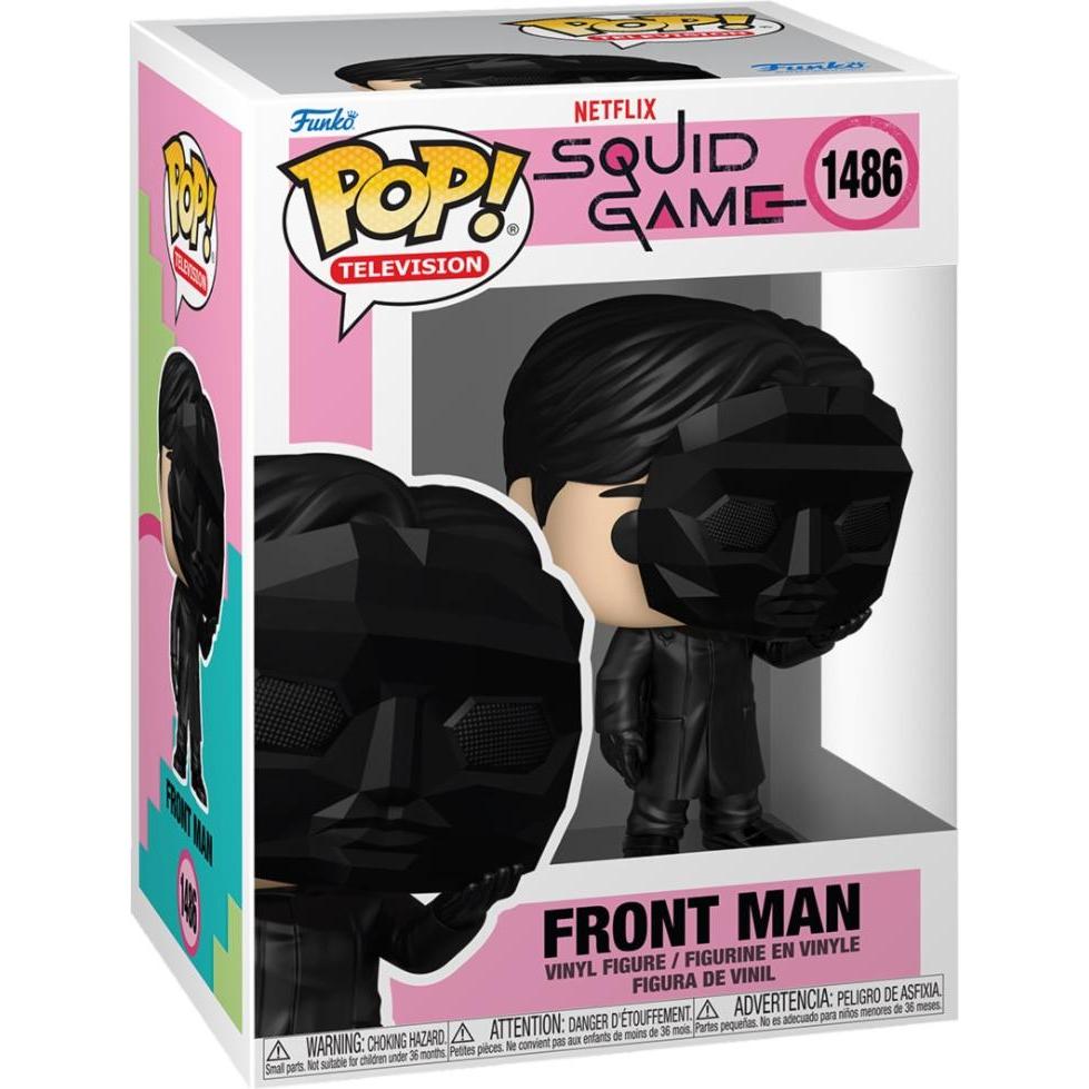 Thumbnail - Funko Squid Game POP! Television Vinyl Figur Front Man 9 cm
