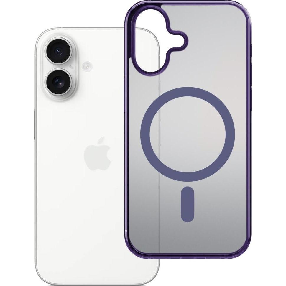 3MK Etui Frosty MagCase do Apple iPhone 17 fioletowy (Apple iPhone 17), Cover smartphone, Viola