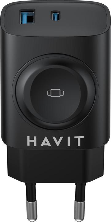Actual product image Havit USB-C+USB-A UC132 EU (22 W, 3 ports)