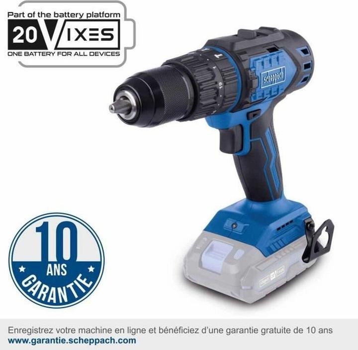 Produktbild Scheppach Akku-Schlagbohrschrauber BC-CD60-X (DIY) (Schlagbohrschrauber)