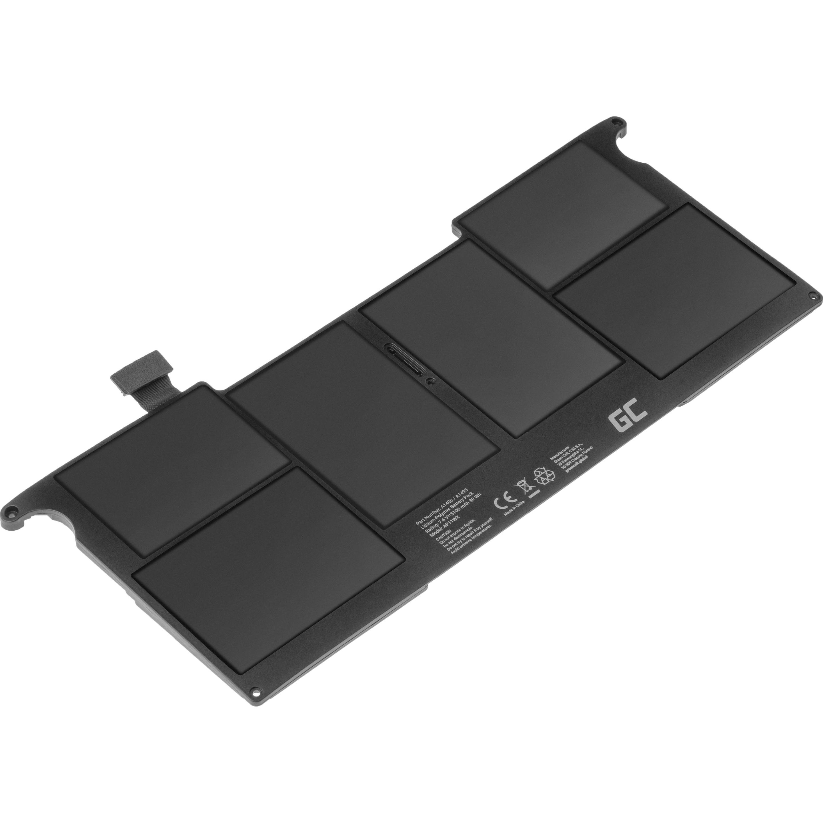 GreenCell Bateria Green Cell A1406 A1495 do Apple MacBook Air 11 A1370 A1465 (Mid 2011, Mid 2012, Mid 2013, E, Notebook ...