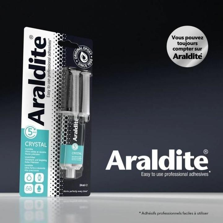 Produktbild Araldite Crystal Kleber, Spritze (75 g, 24 ml)