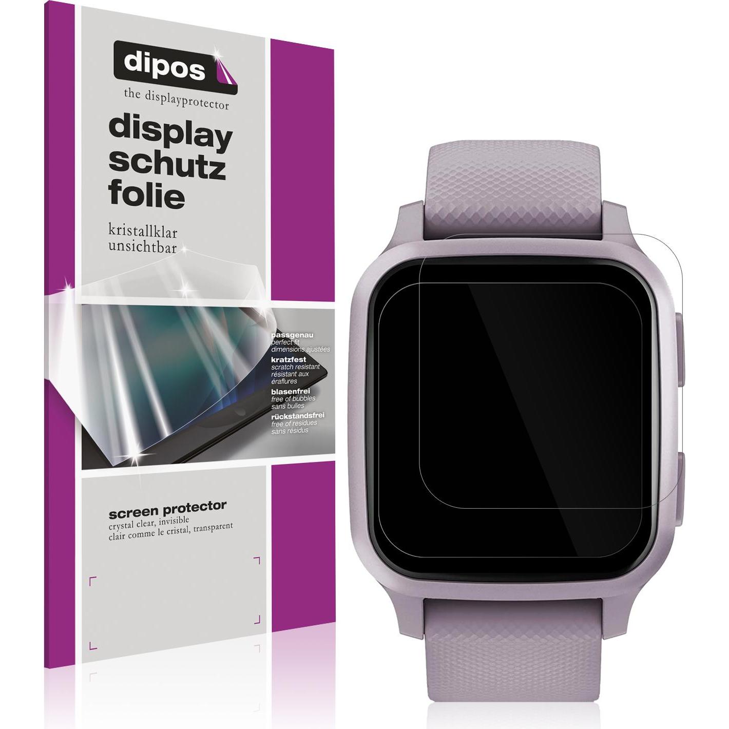Thumbnail - Dipos Displayschutzfolie Crystalclear, Smartwatch Schutzfolie, Transparent