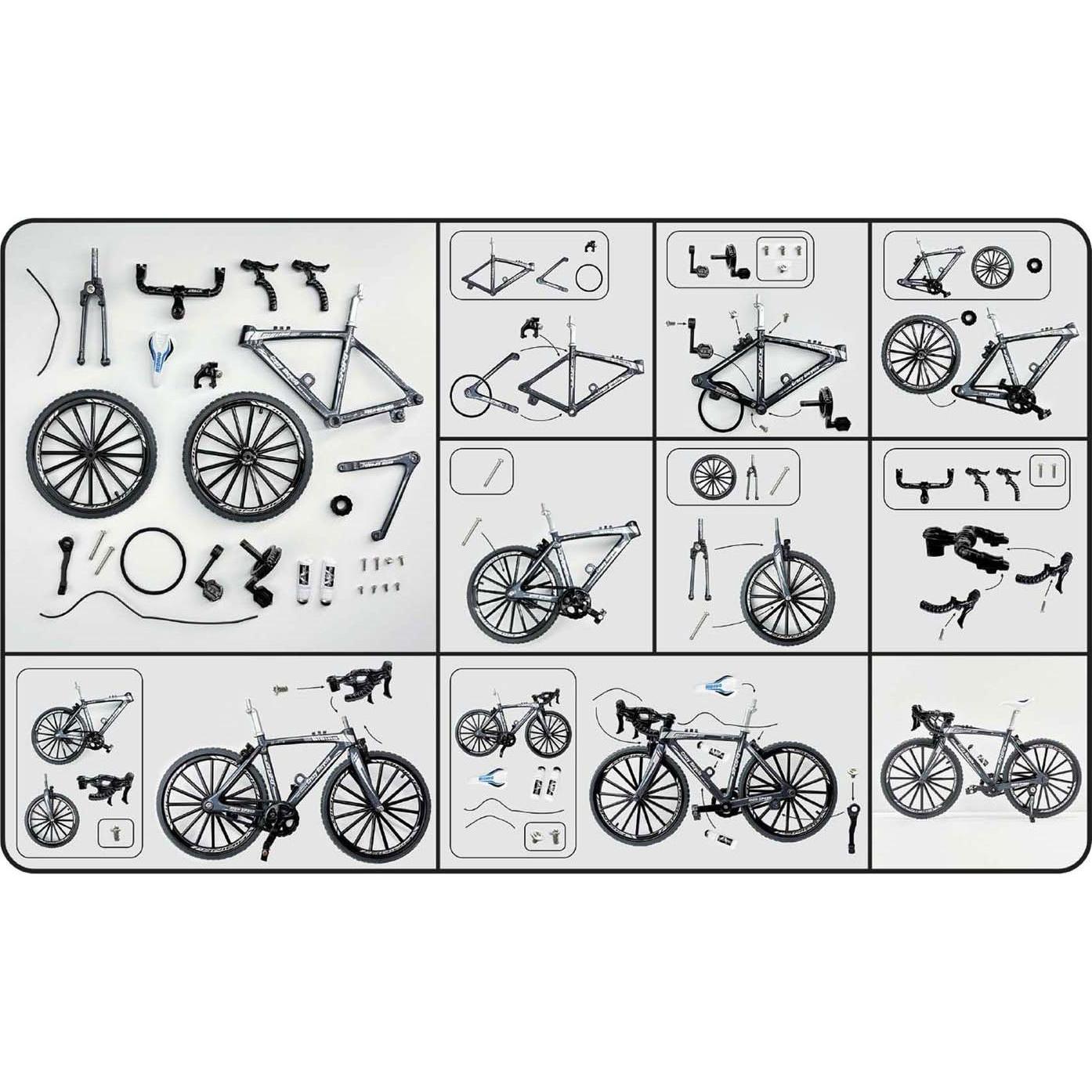 Rennrad Druckguss-Bausatz, 19,5cm (55623506)