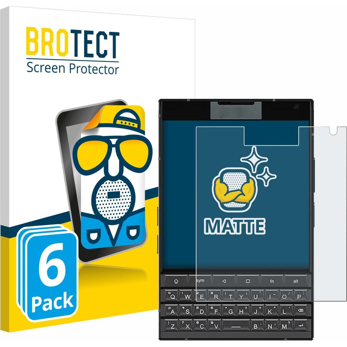 BROTECT Pellicola Opaca (6 pz., Unihertz Titan Pocket), Pellicola protettiva smartphone, Trasparente