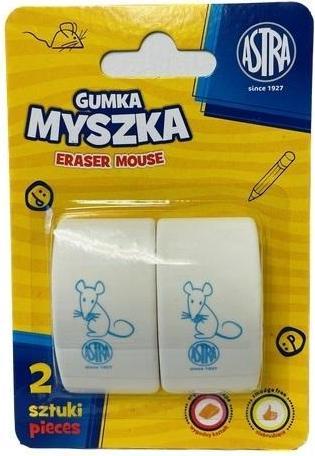 Astra Maus-Radiergummi 2 Stück