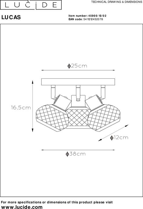 Produktbild Lucide Lucas (E14)