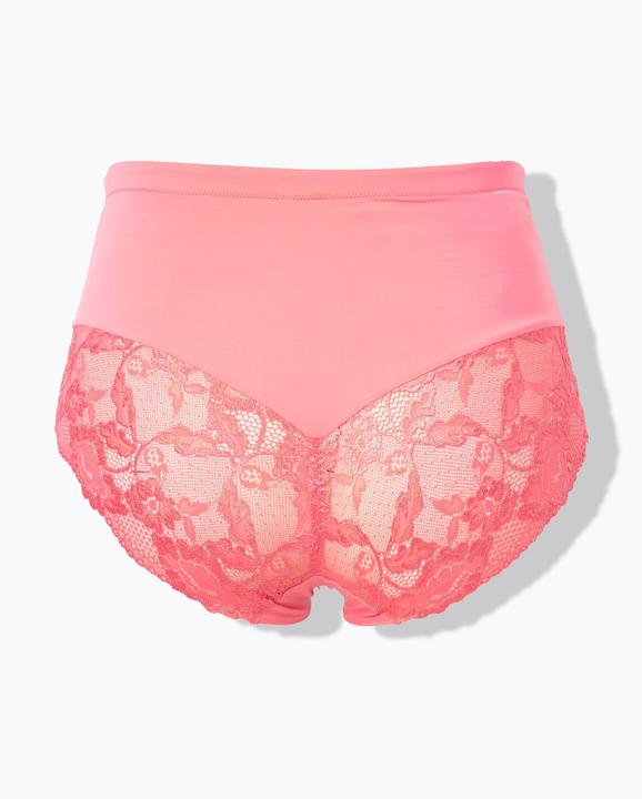 Produktbild Ulla Popken Midislip, transparente Spitze, hinten gerafft (62, Einzelpack)