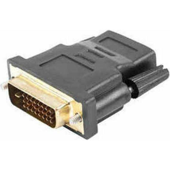 Lanberg Nero Ad-0010-Bk Cavo Adattatore Hdmi Dvi-D Adattatore Dati + Video,