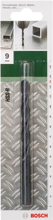 Immagine prodotto Bosch Zubehör Trapano per metallo HSS-R, DIN 338 D= 9,0 mm L= 125 mm (9 mm)