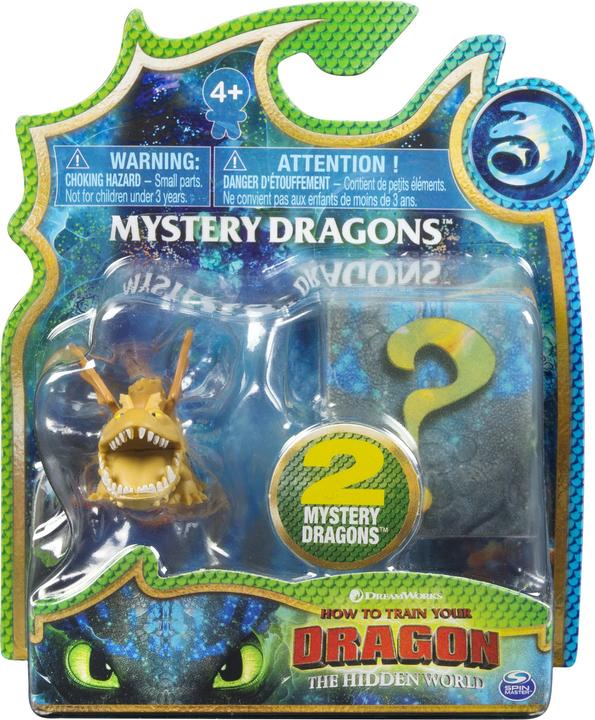 Image du produit Dragons, coffret de 2 Mystery Dragons Bouledogre, figurines dragons à collectionner, pour