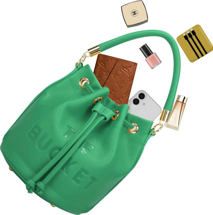 Actual product image Gallantry THE BUCKET Tasche genarbt Damen