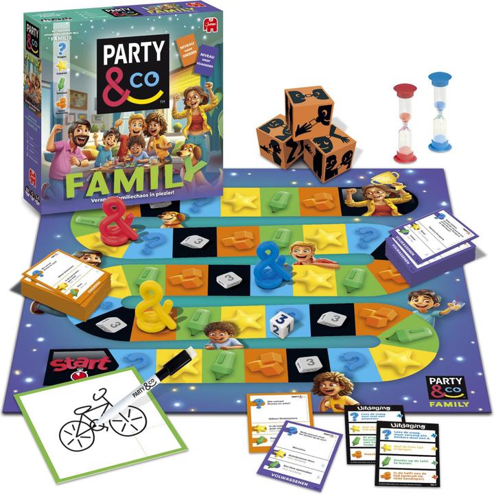 Actual product image Jumbo Party & Co. - Family (NL) (German, 3 - 15 Players)