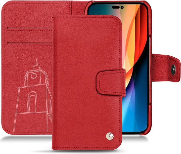 Produktbild Noreve Lederschutzhülle Wallet (Apple iPhone 14 Pro)