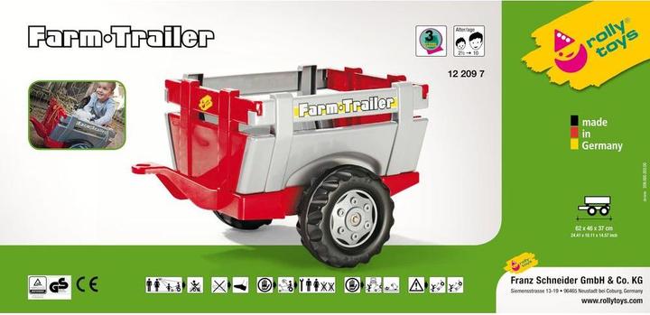 Produktbild Rolly Toys Trailer