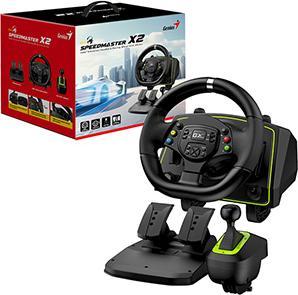 Produktbild Genius GX Gaming Wheel Speedmaster X2 (PC, PS3, PS4, Xbox 360, Xbox One S)