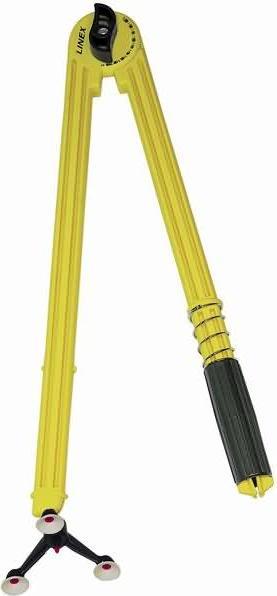 Produktbild Linex Tafel-Zirkel gelb