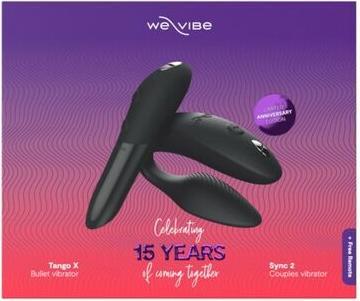 Actual product image We-Vibe Toy set "15th Anniversary Collection" with Sync 2 and Tango X