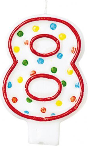Image du produit Amscan Bougie numéro 7 (1 x)