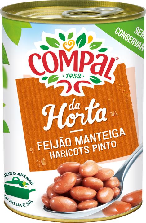 Image du produit Sumol + Compal Feijão Manteiga - Haricots Pinto cuits (490 g)
