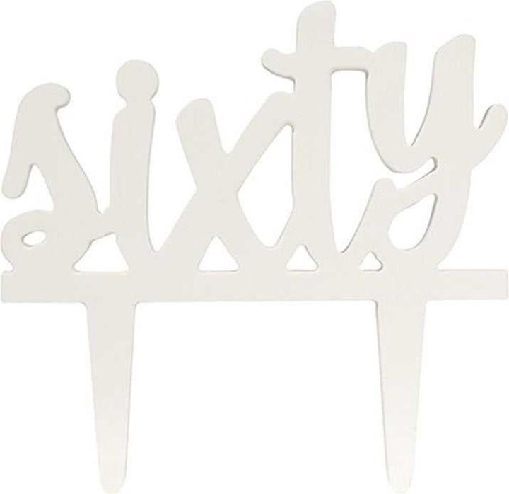 Immagine prodotto Culpitt Topper per torta per il 60° compleanno