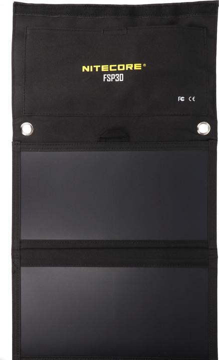 Nitecore FSP30 foldable solar panel with max. 30W with USB-C 2x USB-A output (30 W, 0.63 kg)