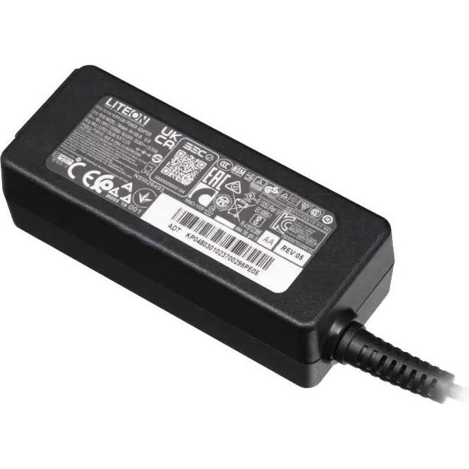 Acer AC Adapter 45W, 19V, 1 7X5 5X11 3P - Black (45 W), Notebook Netzteil, Schwarz