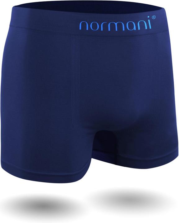 Actual product image Normani 6 Piece Microfiber Nylon Men's Boxer Shorts (S/M, pack of 6)