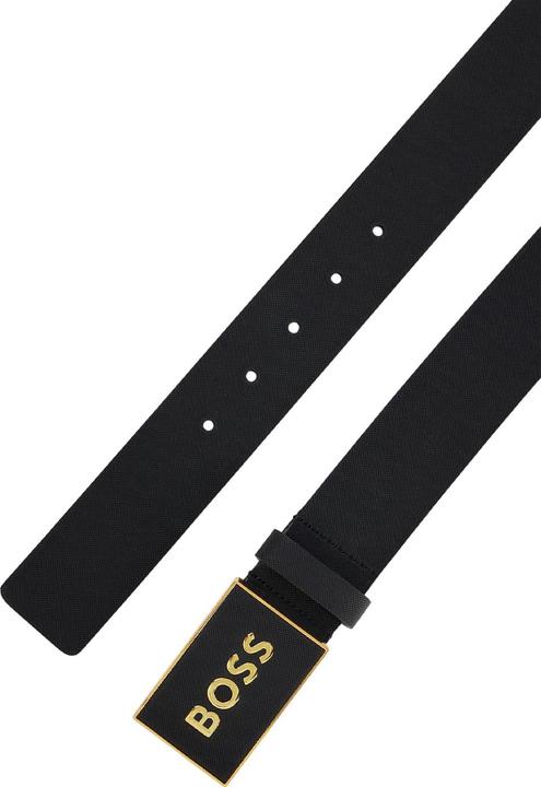 Actual product image BOSS Logo Leather Belt