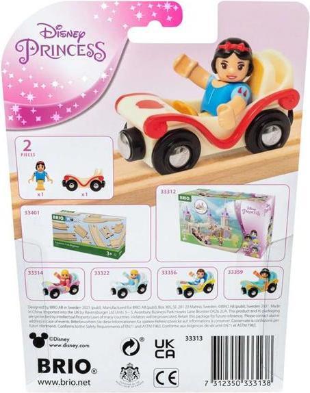 Actual product image Brio Train Disney Princess Snow White with wagon