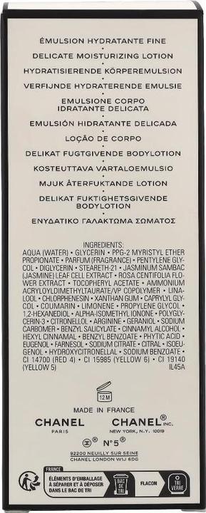 Produktbild Chanel Noël 2020 l'Emulsion Corps (200 ml)