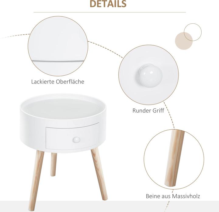 Produktbild Jamb Beistelltisch mit Schublade
