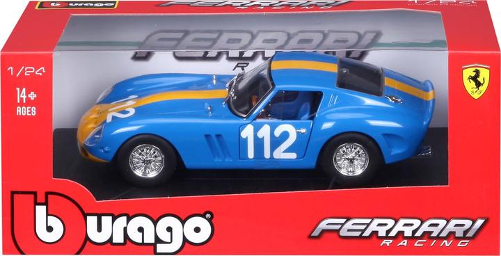 Image du produit Bburago Ferrari R&P 250 GTO Racing 1/24 bleu
