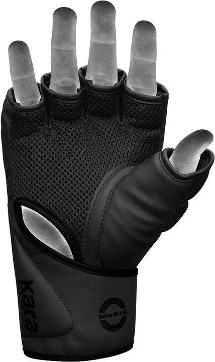 Actual product image Rdx Grappling Gloves F6 Matte Black-L (L)