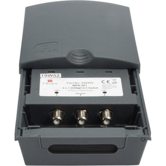 Triax DiSEqC-Schalter sind für den Einsatz in Multiempfangsanlagen für dieUmschaltung zwischen mehreren L (DiSEqC) (300492)