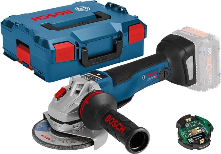 Bosch Professional GWS 18V-10 PSC in L-BOXX Set (125 mm)