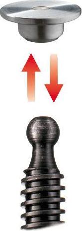 Actual product image Bessey Screw clamp Malleable cast iron screw (1250 mm)