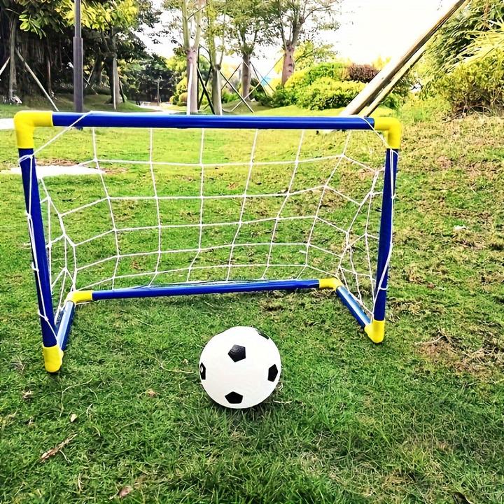 Produktbild Activity Board 2-Pack tragbares Fussballtor für Kinder, faltbares Kunststoff-Sportspielzeug, für drinnen und