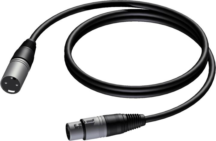 Procab CAB901 audio cable XLR Black (1.50 m, XLR)